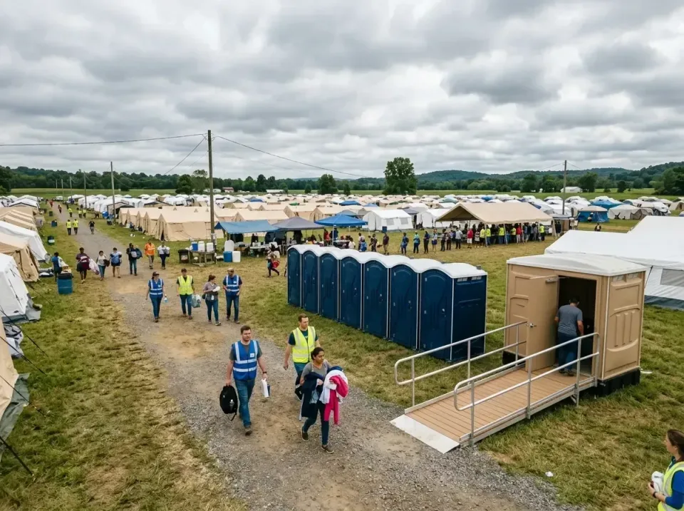 disaster-relief-camp-restrooms-010 — frequently asked questions, Dumpster & Portable Bathrooms Rental in Willow Street, PA
